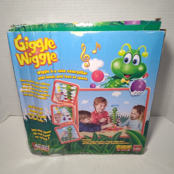 Giggle Wiggle Race-to-the-Top Game 100% Complete w/ Box and Instructions, Works - Picture 7 of 8